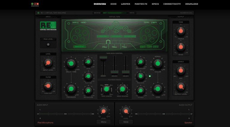 Numerical Audio RE-1 - die vollwertige Bandmaschine für iOS