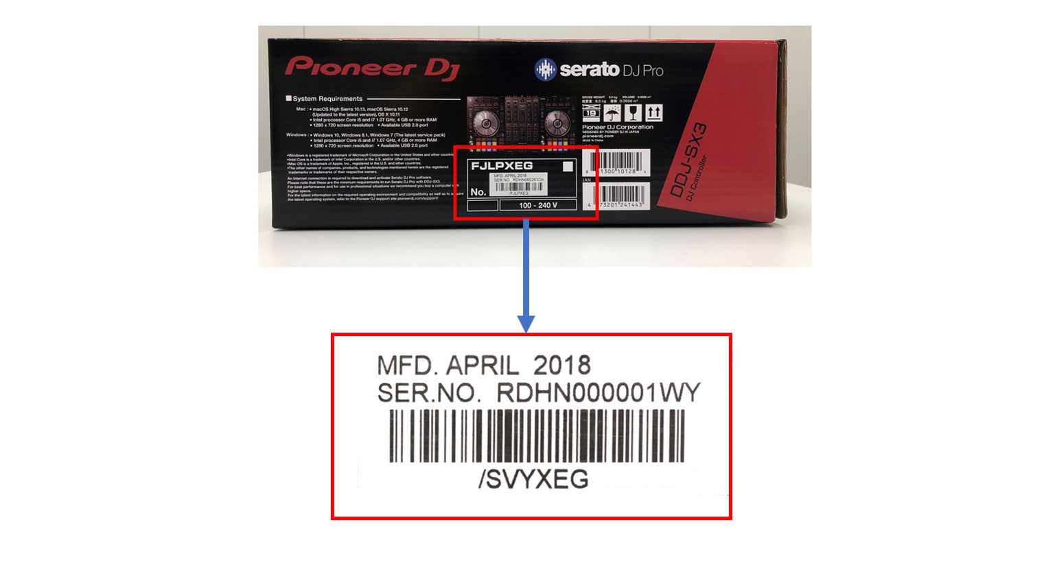 Pionner DJ DDJ-SX3 fehlerhaftes Modell