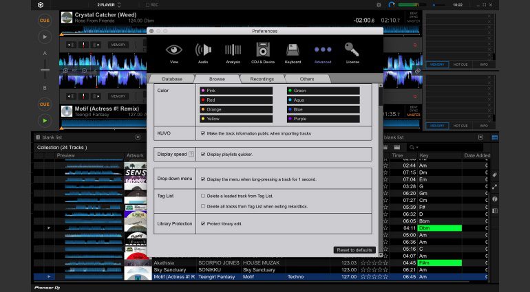 Pioneer DJ rekordbox 5.4.0 Beta