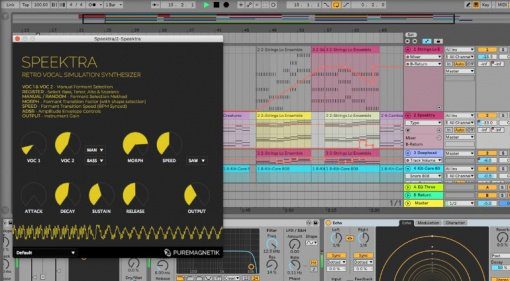 Puremagnetik Speektra - ein Vocal-Synthesizer für die DAW