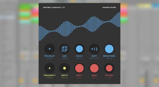 Sinevibes Luminance - Shimmer-Reverb für Mac OSX