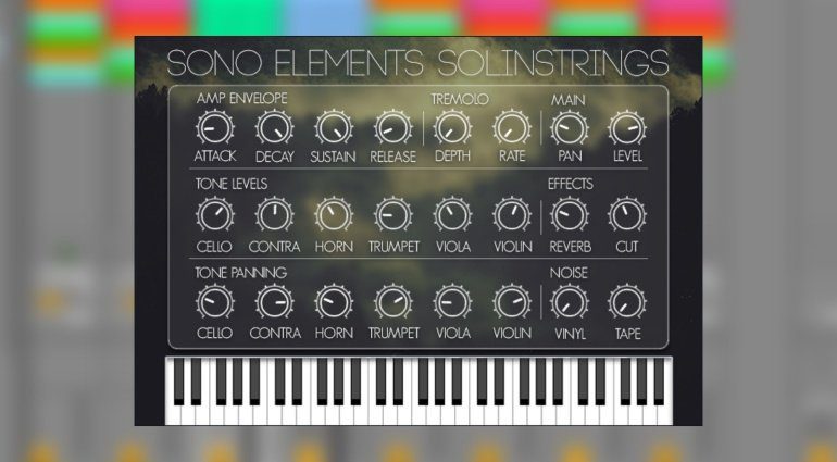 Sono Elements bildet mit SolinStrings das legendäre ARP Solina String Ensemble nach