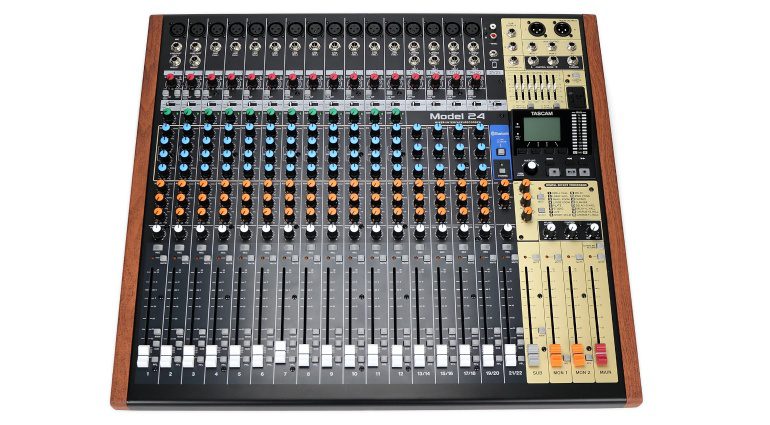 Tascam Model 24 Multitrack Recorder Mixer Front