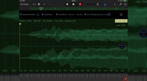 VirSyn AudioLayer - Multifunktionaler Sampler für iOS