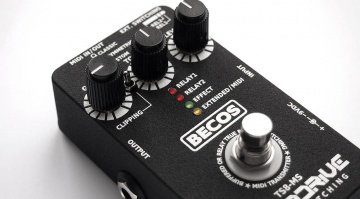 Becos ts8-ms Tube screamer midi front