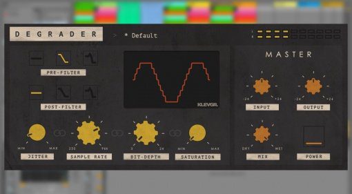 Klevgränd Degrader - Bit Crusher und Resampler mit Stil