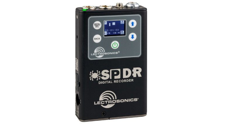 lectrosonics spdr stereo digital field recoder