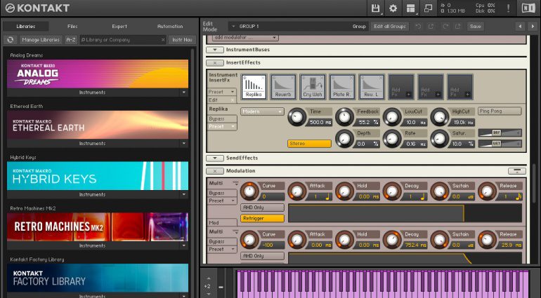 Native Instruments Kontakt 6 - der Sampler geht in die nächste Runde