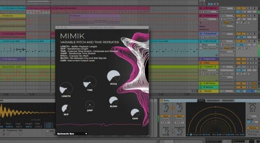 Puremagnetik Mimik - ein variabler Pitch- und Zeit-Repeater