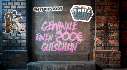 Power of Music Gewinnspiel Thomann Teaser