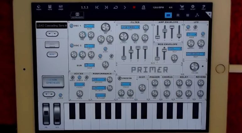 Audible Genius verschenkt den Lern-Synthesizer Primer Synth für das iPad