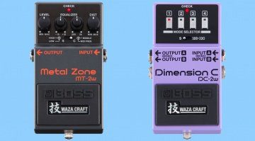 Boss Waza Craft DC-2w MT-2w Metal Zone Dimension C PEdale