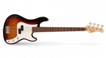 Der Cort GB54P Bass in 2 Tone Burst.