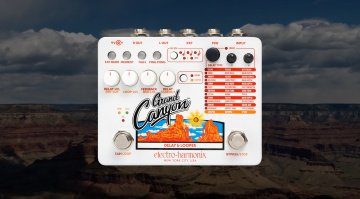 Electro Harmonix EHX Grand Canyon Delay Effekt Looper FX Pedal