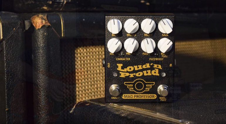 Mad Professor Loud n Proud Overdrive Fuzz Marshall Plexi Effekt Pedal