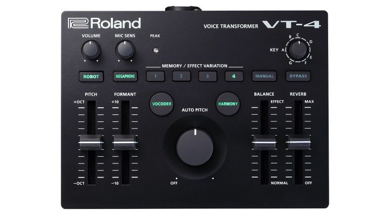 Roland VT-4 - ein Voicetransformer wird erwachsen