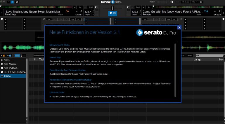 Serato DJ 2.1 Public Beta