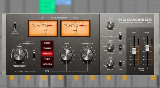 Softube Harmonics vereint Transient Shaper mit Distortion und Tape Sound