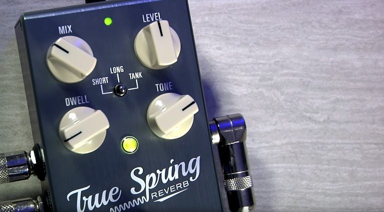 Source Audio True Spring Effekt Pedal Reverb Front Teaser