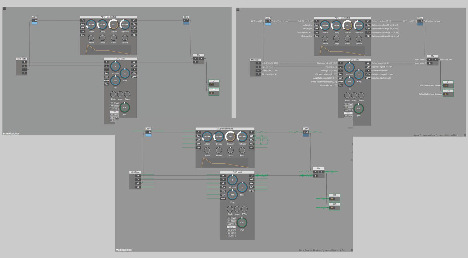 Alpha Forever Modular