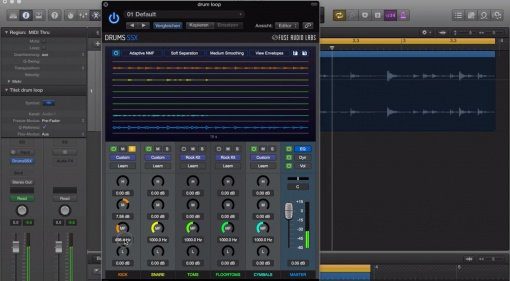 Drum-Loops mit einem Klick zerlegen - Fuse Audio Effects DrumsSSX