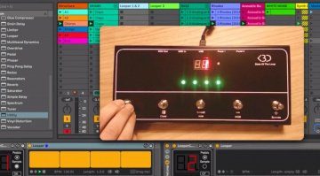 Endlich gibt es eine Hardware für den Ableton Live Looper! State Of The Loop als Kickstarter Projekt