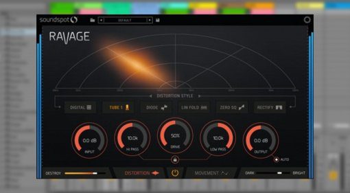 Soundspot Ravage - das modulierende Overdrive Plug-in für heiße Zeiten