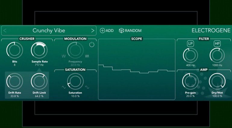 Electrogene ist ein ausgewachsener BitCrusher für iOS