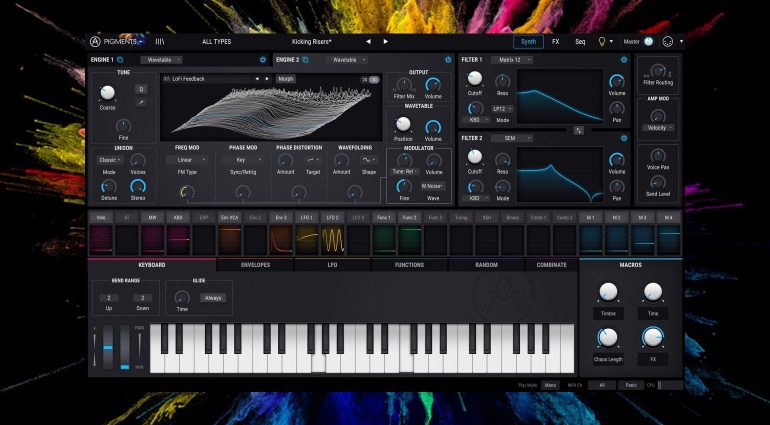 Pigments ist da! Arturia veröffentlicht einen neuen Wavetable-Synthesizer