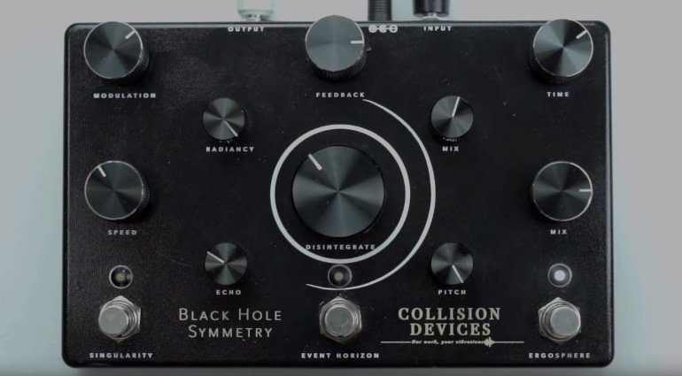 Collision Devices Black Hole Symmetry Pedal Effekt Fuzz Reverb Delay