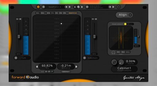 Forward Audio faGuitarAlign und eure Gitarren-Aufnahmen sind immer in Phase!