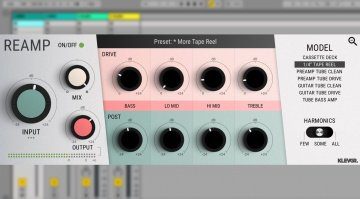 Klevgränd REAMP: sieben analoge Saturatoren in einem Plug-in