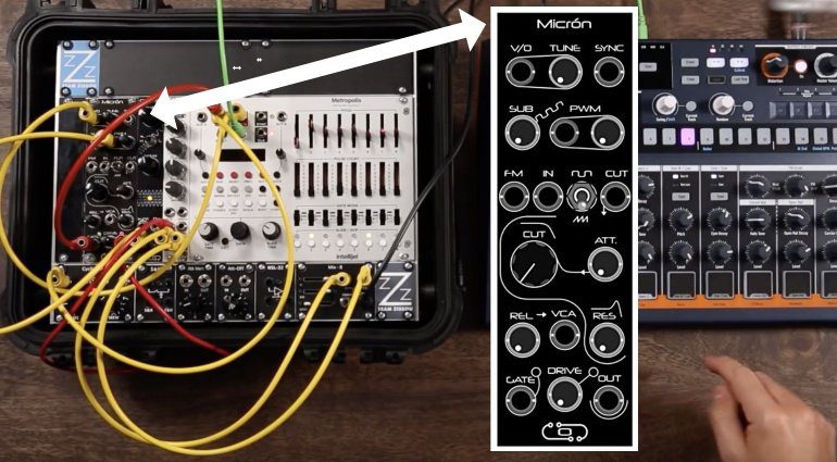 Olitronic Micron Synth Eurorack Modul