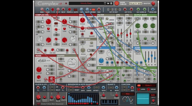 Reason wird noch modularer mit dem Synthesizer Complex-1