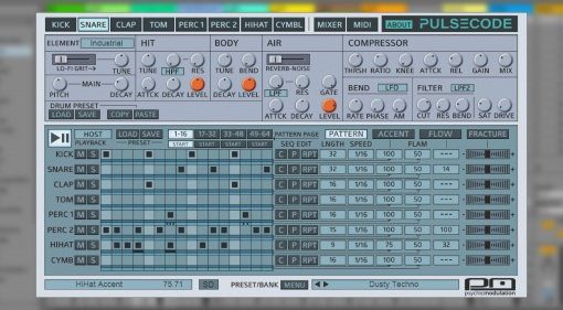PulseCode bringt euch die Drum-Sounds der Retro-Maschinen zurück