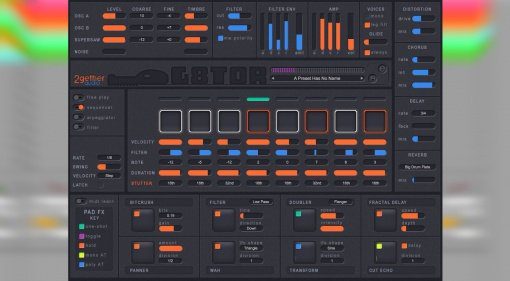 2getheraudio G8tor: der Synthesizer mit dem Groove