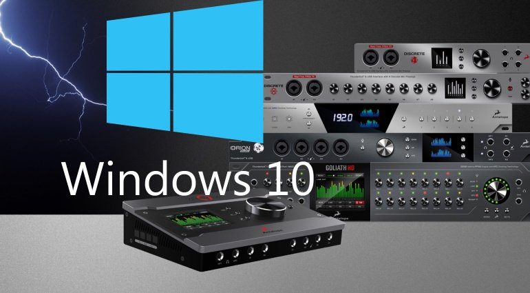 Antelope veröffentlicht erste Windows-Treiber für Thunderbolt Audiointerfaces