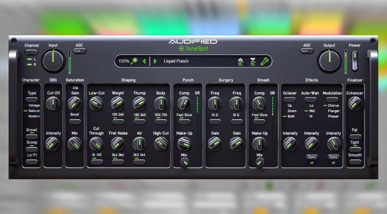 NAMM 2019: Audified ToneSpot - Bassisten können schon mal den Rechner anschmeißen!