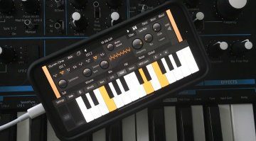 Kostenloser iOS Synthesizer Synth One jetzt auch für iPhone und weitere Features