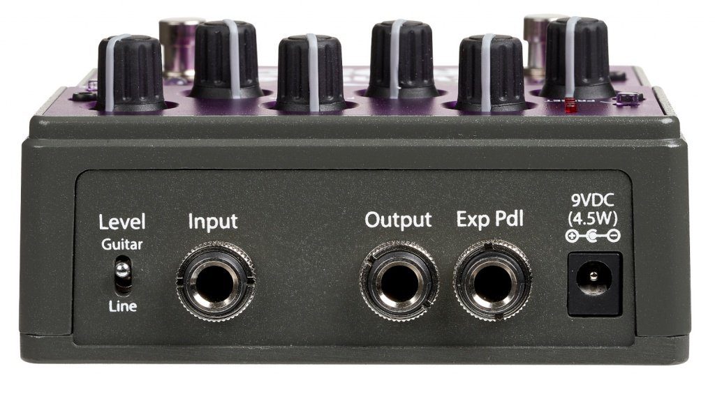 Eventide Rose Digital Delay Effekt Pedal Back