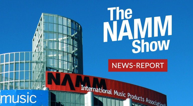 Gearnews Namm Report teaser bild anaheim convention center outside