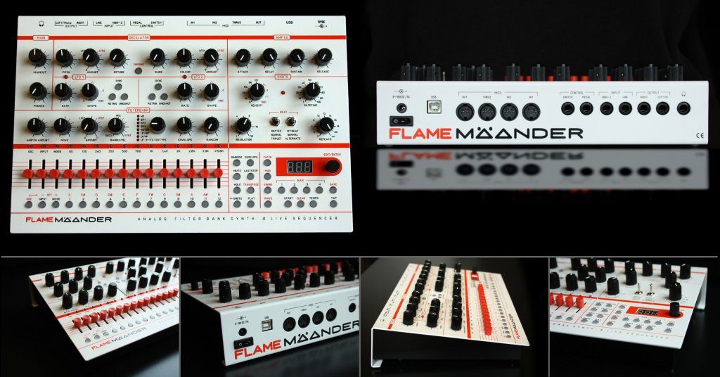 flame mäander synth