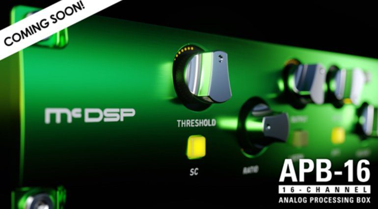 McDSP präsentiert neue Hardware-Plattform APB-16