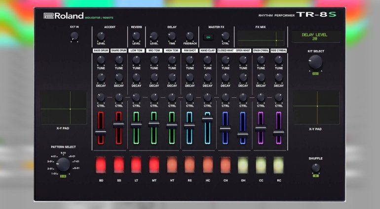 Momo Müller veröffentlicht den Roland TR-8S MIDI Editor und Controller