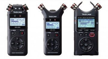 NAMM 2019: Neue Tascam DR-X Reihe veröffentlicht