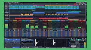 Tracktion Waveform (hier noch Version 9)