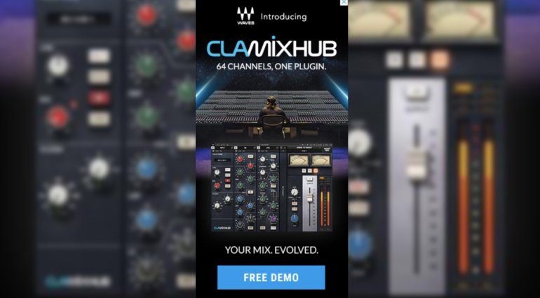 NAMM 2019: Waves teasert CLA Mix Hub an - SSL Channelstrip und mehr