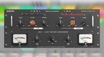 ‌Audiority LDC2 ist eine Emulation eines analogen Opto Kompressors