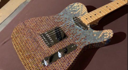 Burls-Art-Coloured-Pencil-Telecaster-