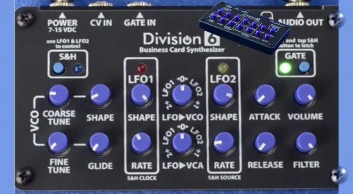 Division6 Business Card Synthesizer